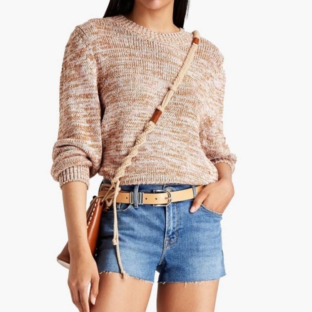 FRAME Le Cut Off Denim Shorts Raw Fray Hem  - Size 31 - NWT